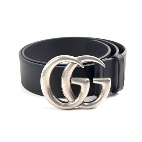 gucci belt with silver buckle|Gucci belt silver buckle men's.